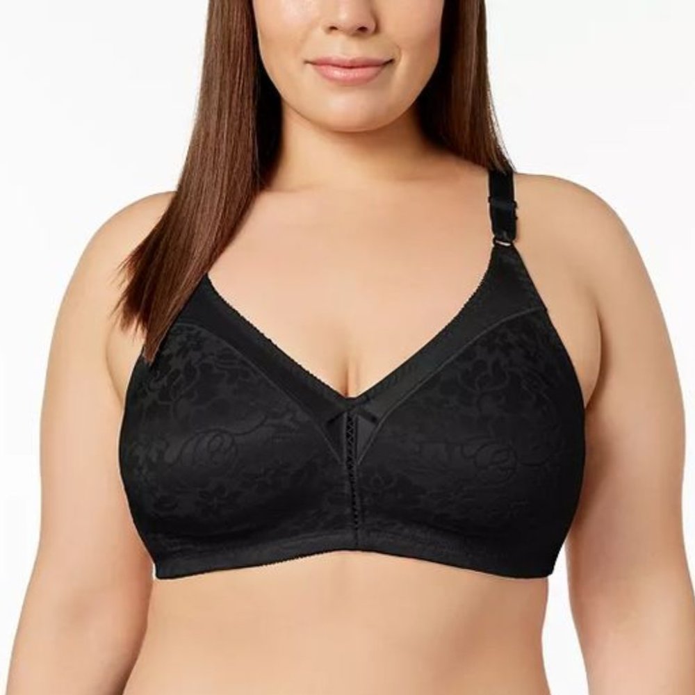 Bali Double Support Spa Closure Wireless Bra NWT - Picture 2 of 7